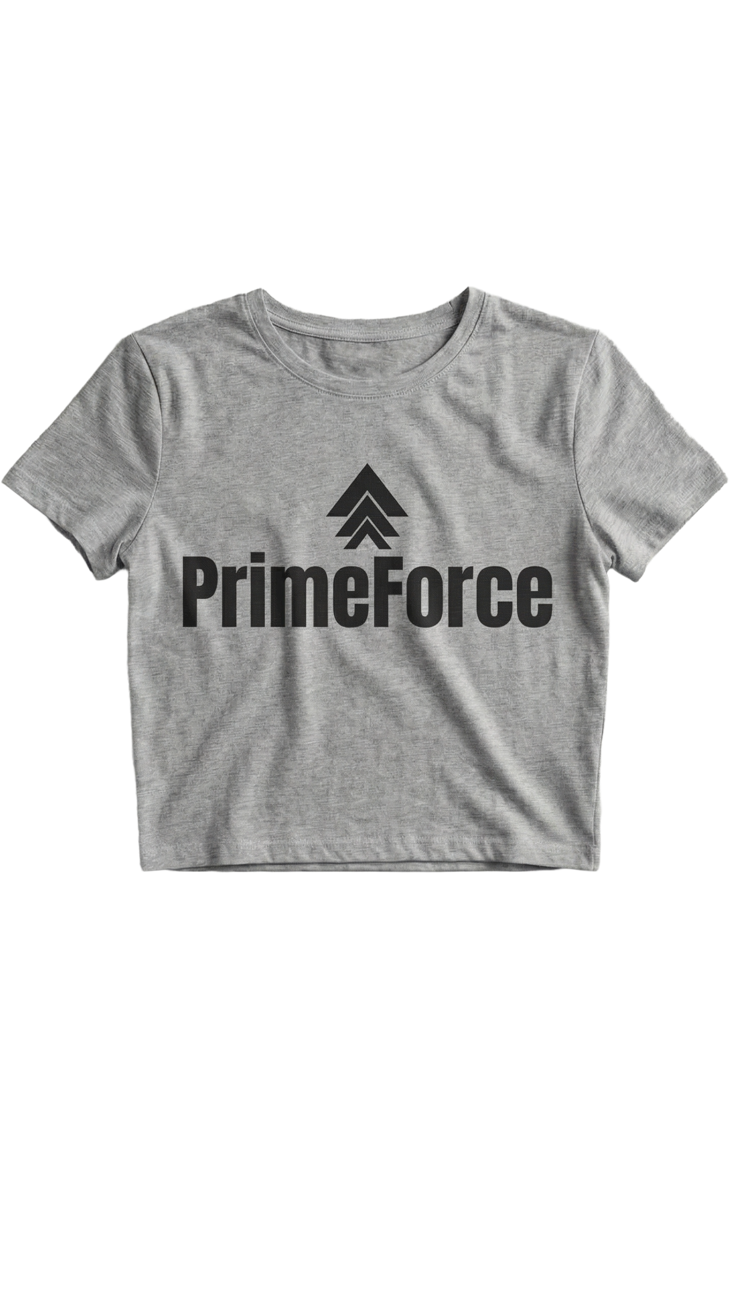 PrimeForce Crop Top - gray