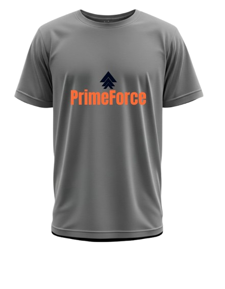 PrimeForce Polyester T-Shirt-Gray