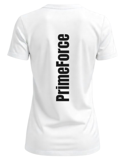 PrimeForce Polyester Women T-shirt -White
