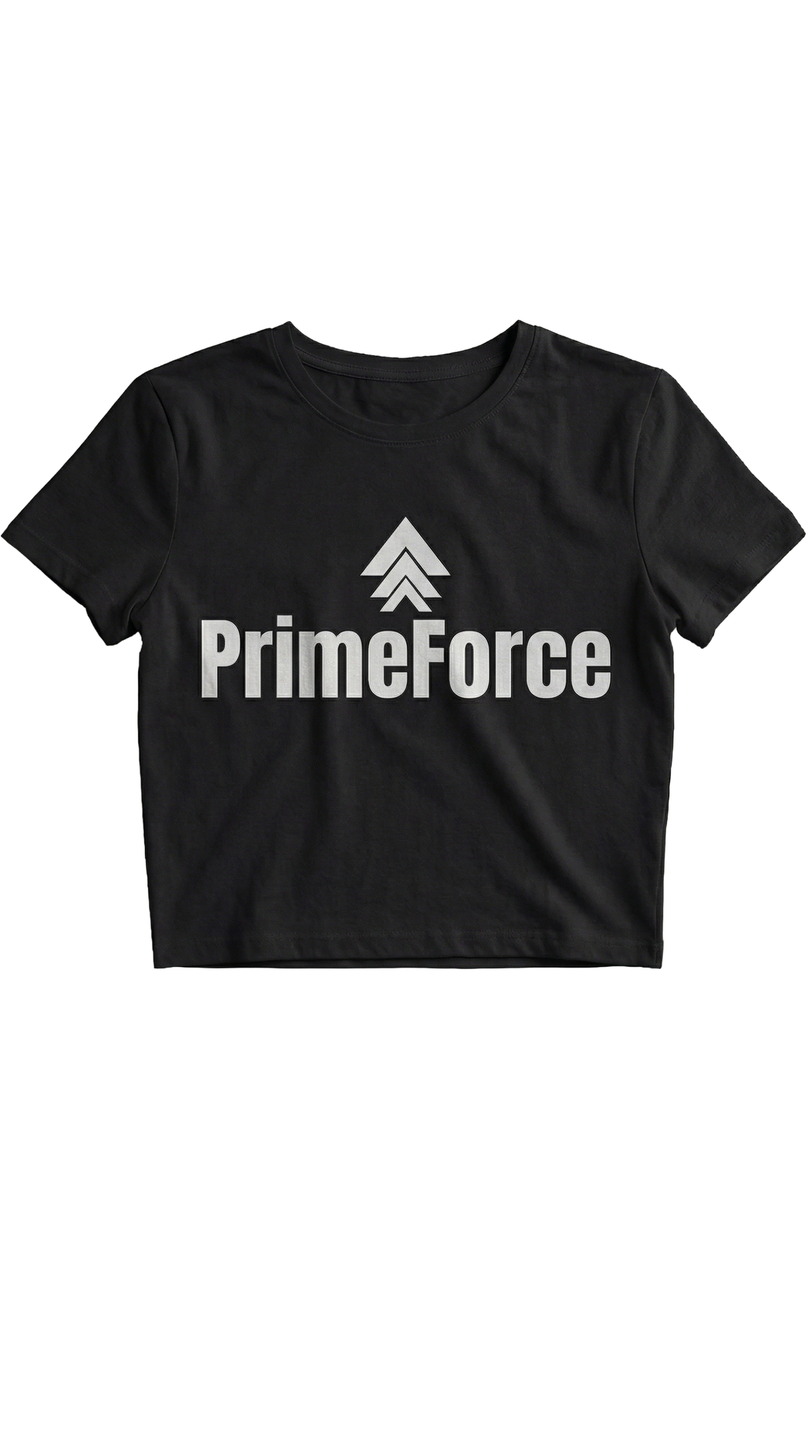 PrimeForce Crop Tee-black