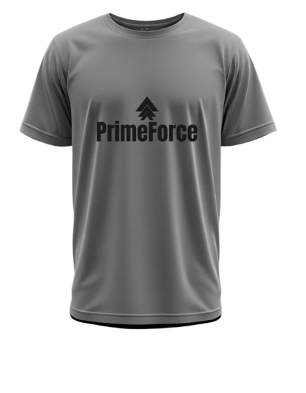 PrimeForce Polyester T-Shirt-Gray
