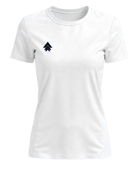 PrimeForce Polyester Women T-shirt -White