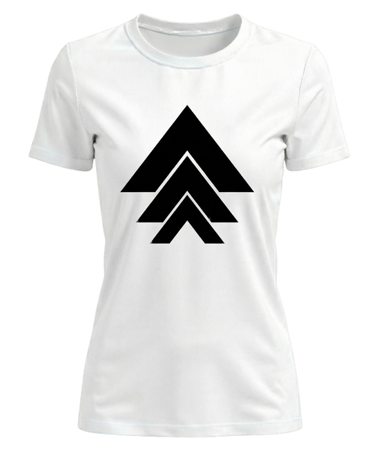 PrimeForce Polyester Women T-shirt -White