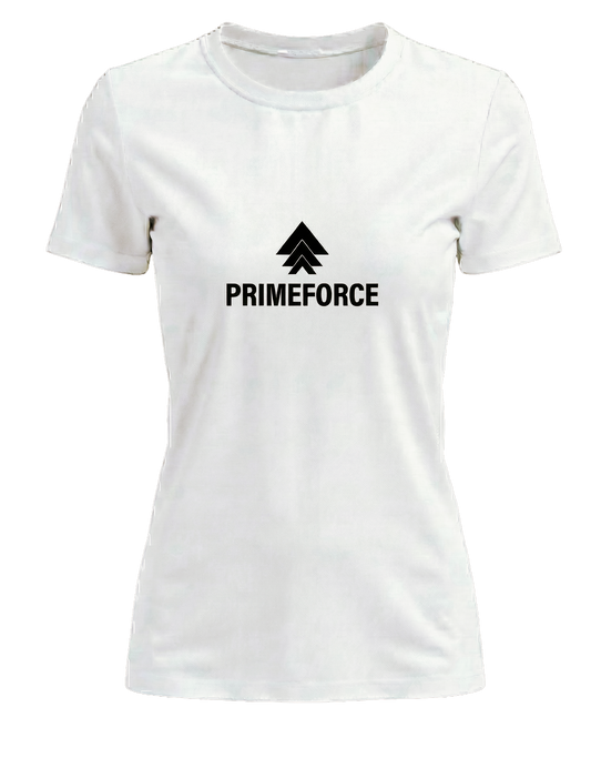 PrimeForce Polyester Women T-shirt -White