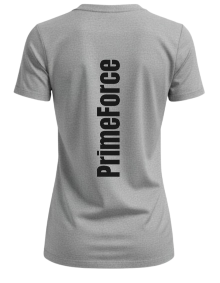 PrimeForce Polyester Women T-shirts - iron gray