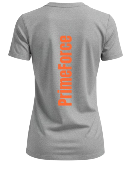 PrimeForce Polyester Women T-shirts - iron gray