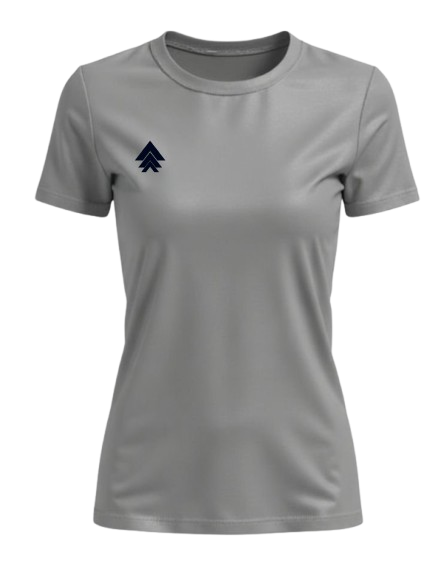 PrimeForce Polyester Women T-shirts - iron gray